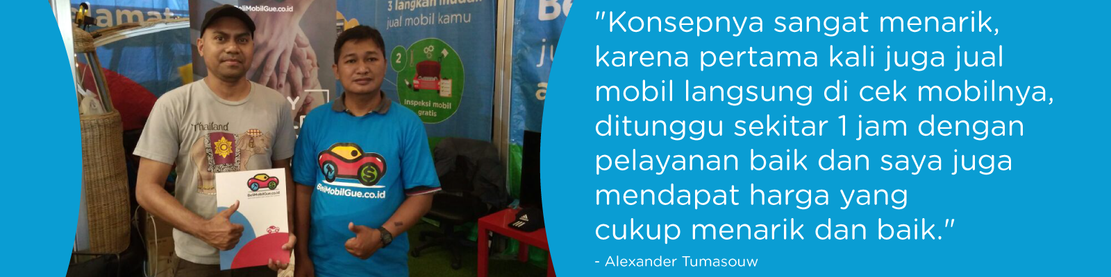 Testimonial BeliMobilGue.co.id