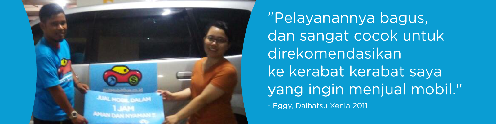 Testimonial BeliMobilGue.co.id