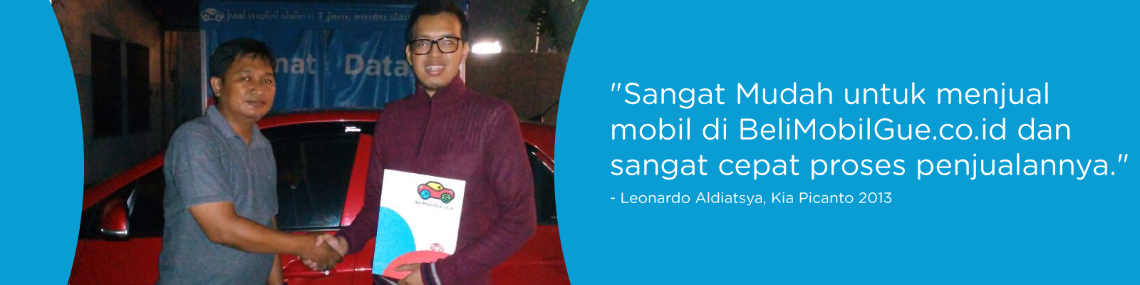 Testimonial BeliMobilGue.co.id