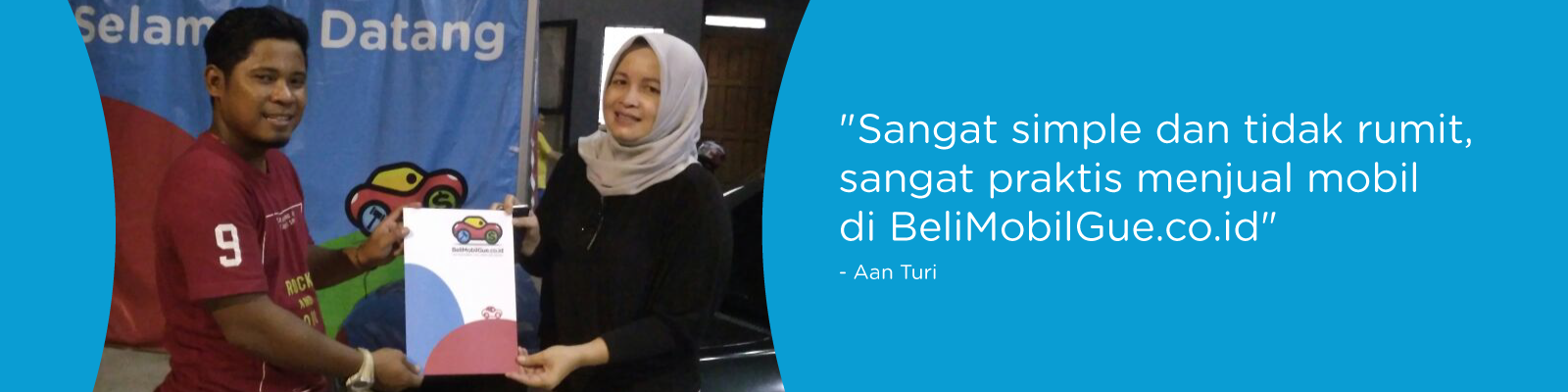 Testimonial BeliMobilGue.co.id