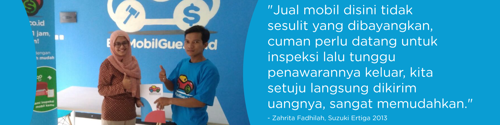 Testimonial BeliMobilGue.co.id