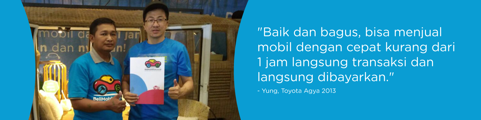 Testimonial BeliMobilGue.co.id