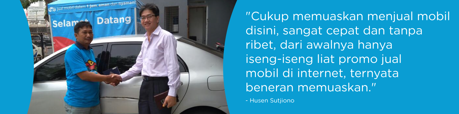Testimonial BeliMobilGue.co.id