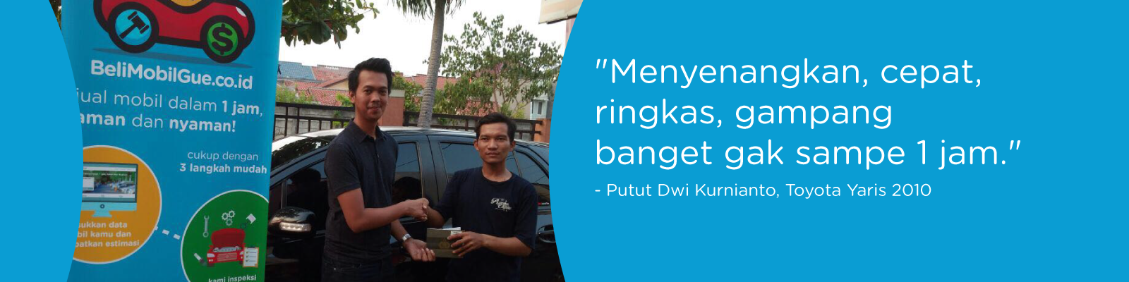 Testimonial BeliMobilGue.co.id